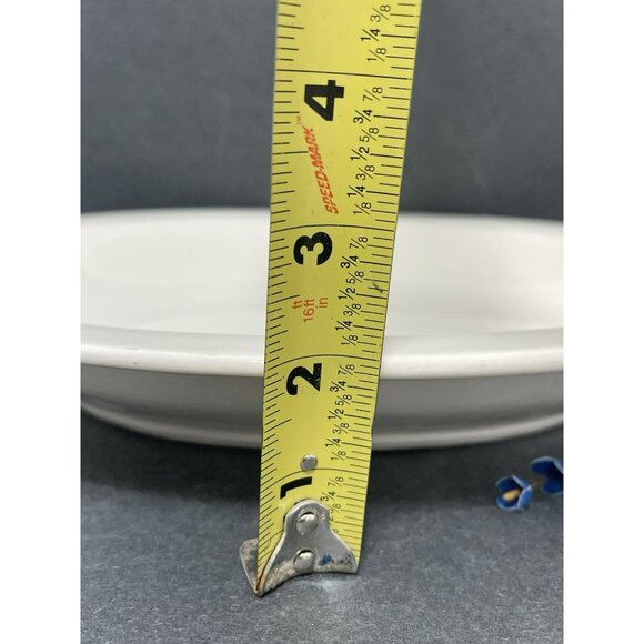 McNICOL White RESTAURANT WARE OVAL SERVING BOWL 12 Inch - Picture 4 of 7